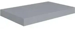vidaXL Schweberegal Grau 40x23x3,8 cm MDF