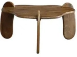 Couchtisch FineBuy Sofatisch Mango Massivholz 78 cm Wohnzimmertisch Organisch