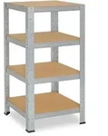 shelfplaza HOME 115x60x60 cm Schwerlastregal in verzinkt mit 4 B&ouml;den und 175 kg