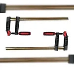 Vago-Tools 2x Profi Schraubzwinge 500x120 Zwinge Tempergu&szlig;