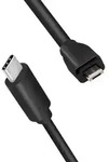 LogiLink CU0197 USB Kabel USB 2.0 1 m USB C Micro-USB B Schwarz