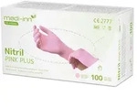 100 `Medi-Inn&reg; Classic` Handschuhe, Nitril puderfrei pink `Nitril Pink Plus` Gr&ouml;&szlig;e