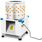 VERTES Gefl&uuml;gelrupfmaschine, Edelstahl, bis 180 kg/h, 550W, 106 Rupffinger,...
