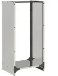 vidaXL Brennholzregal 40x30x80cm Edelstahl