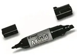 Pilot Permanentmarker Twin Marker Begreen breit MFN-15FB-B schwarz Packung mit...