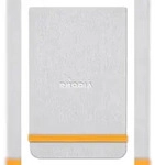 Rhodiarama Webnotepad 9x14 cm, mit festem Einband, 96 Blatt liniert,...