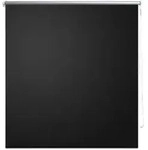 vidaXL Verdunkelungsrollo 160 x 230 cm schwarz