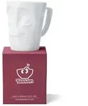 FIFTYEIGHT Maximug Bereit - Extra gro&szlig;er Henkelbecher, 500 ml, wei&szlig;