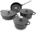 KOPF Topfset Atavola (8-teilig, Aluguss, ILAG Basic Antihaftbeschichtung, Induktion,
