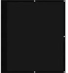 vidaXL Balkon-Sichtschutz Schwarz 120x700 cm 100 % Polyester-Oxford