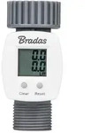 BRADAS Digitaler Wasserz&auml;hler 3/4&ldquo; LCD WL-3110 Wasseruhr WHITE LINE