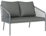 Outsunny-Rattansofa-112L x 72B x 76H cm-Grau