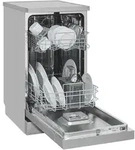 Exquisit Geschirrsp&uuml;ler GSP59109-451D silber| schmal 9 Ma&szlig;gedecke Energieklasse D,