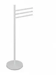 Relaxdays Handtuchhalter, 3 bewegliche Stangen, HBT: 85,5 x 42 x 22 cm,...