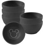 Villeroy & Boch Manufacture Rock - Mickey Mouse Dipschale &oslash; 7,7 cm 6er Set