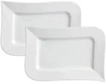 Ritzenhoff & Breker Melodie Servierplatte 31 x 21 cm 2er Set