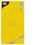 Papstar 10 Tischdecken, Tissue ROYAL Collection 120 cm x 180 cm gelb