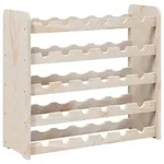 vidaXL Weinregal 67,5x25x60 cm Massivholz Kiefer