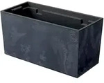 Prosperplast - URBI CASE BETON EFFECT Balkonkasten - 39,5x18,5x19,5cm in Anthrazit