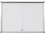 Bi-Office Schaukasten Exhibit f&uuml;r den Innenbereich, Innenseite magnetisch,...