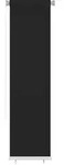 vidaXL Au&szlig;enrollo 60x230 cm Schwarz HDPE