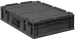 PROREGAL Eurobox NextGen Portable, HxBxT 13,5x40x60cm, 23 Liter, Schwarz,