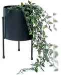 DanDiBo Blumenhocker mit Topf Metall Schwarz 32 cm Blumenst&auml;nder 96261...