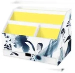 Clairefontaine Inkebana, Briefablage mit Schublade 24x16x18 cm - Mehrfarbig...