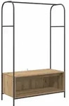 vidaXL Kleiderst&auml;nder Braun Eichen-Optik 100 x 44 x 160 cm