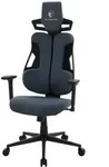 ML-Design Gaming Stuhl Stoff Blau, Ergonomischer B&uuml;rostuhl, 3D Armlehne, Kopf-...