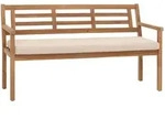PROREGAL Gartenbank | HxBxT 82x145x59cm | Sitzbank Parkbank Holzbank |...