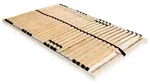 vidaXL Lattenrost mit 28 Latten 7 Zonen 100 x 200 cm