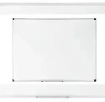 Bi-Office Maya Emaillierte Whiteboard mit Aluminiumrahmen und Stahlr&uuml;ckseite