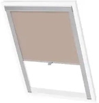 vidaXL Verdunkelungsrollo Beige S06/606