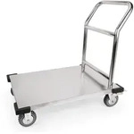 WAS Germany - Plattformwagen, 91,5 x 51 x 95 cm, Edelstahl