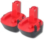 2x PATONA Premium Akku 12V 3300mAh f&uuml;r Bosch BAT043