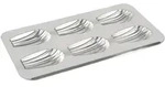 Gobel - 6 Madeleineform schlemmerhaft - Wei&szlig;blech - 395 x 200 mm - 164810