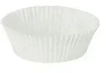 Papstar 10.000 Backf&ouml;rmchen rund &Oslash; 5,5 cm &middot; 2,5 cm weiss