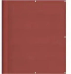 vidaXL Balkon-Sichtschutz Terrakotta 120x700 cm 100 % Polyester-Oxford