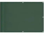 vidaXL Balkon-Sichtschutz Dunkelgr&uuml;n 75x700 cm 100 % Polyester-Oxford