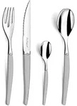 Lou Laguiole JET Besteckset, Edelstahl 18/0, 24-teilig, grau