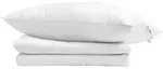 vidaXL Sommerdecke mit Kissen 2 pcs Wei&szlig; Daunenfeder