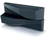 Prosperplast - Cascade Garden Wand-Pflanzgef&auml;&szlig;, vertikal, 78 x 19 x 35 cm,