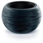 Prosperplast - Anthrazitfarbener Blumentopf mit Reservoir, FURU-Kollektion -...