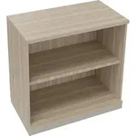 Soennecken Regal 2OH B800xT442xH781mm Silberaluminium/Eiche Natur