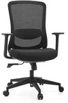 B&uuml;rostuhl / Drehstuhl SEDITO Sitz Stoff / R&uuml;cken Netzstoff schwarz / schwarz...