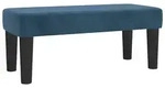 vidaXL Sitzbank Dunkelblau 70x30x30 cm Samt