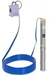 hillvert Brunnenpumpe - 70 mm / 2,75'' - 3800 l/h - 250 W - 20 m Kabel / 28 m