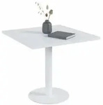 CLP Bistrotisch Freida Holz HBT: 73x70x70 cm wei&szlig;