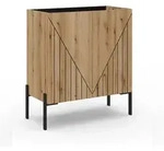 Ebuy24 Neo Sideboard 2 T&uuml;ren, Eiche Dekor.